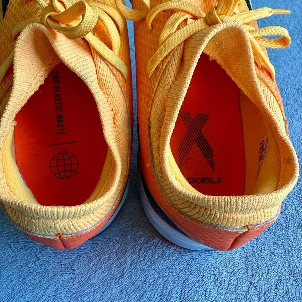 Adidas X Speedportal.3 GZ5064 Boys Orange Indoor Soccer Futsal Shoes